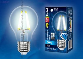 Лампа светодиодная LED-A60-8W Sky